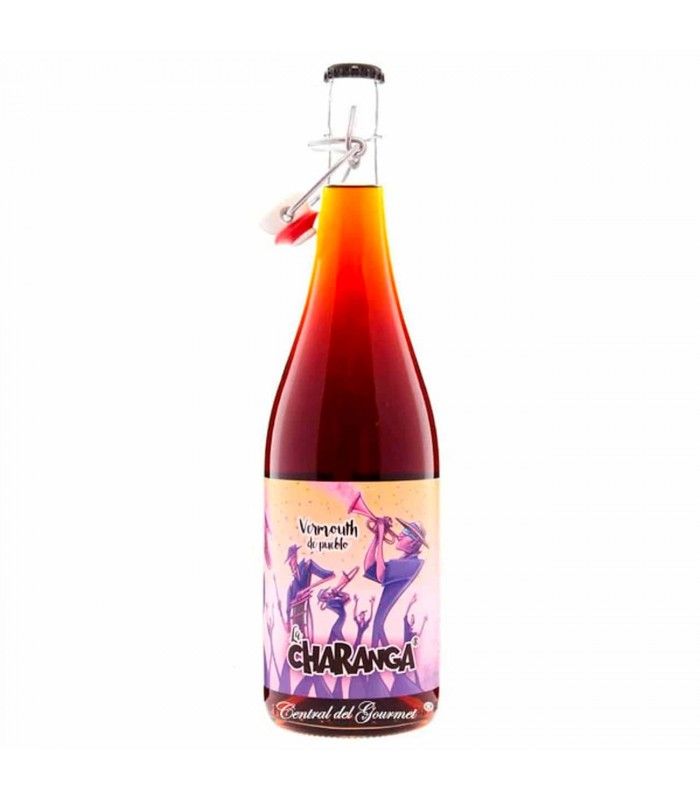 Vermouth and  Appetizers Binomio La Charanga Red Vermouth