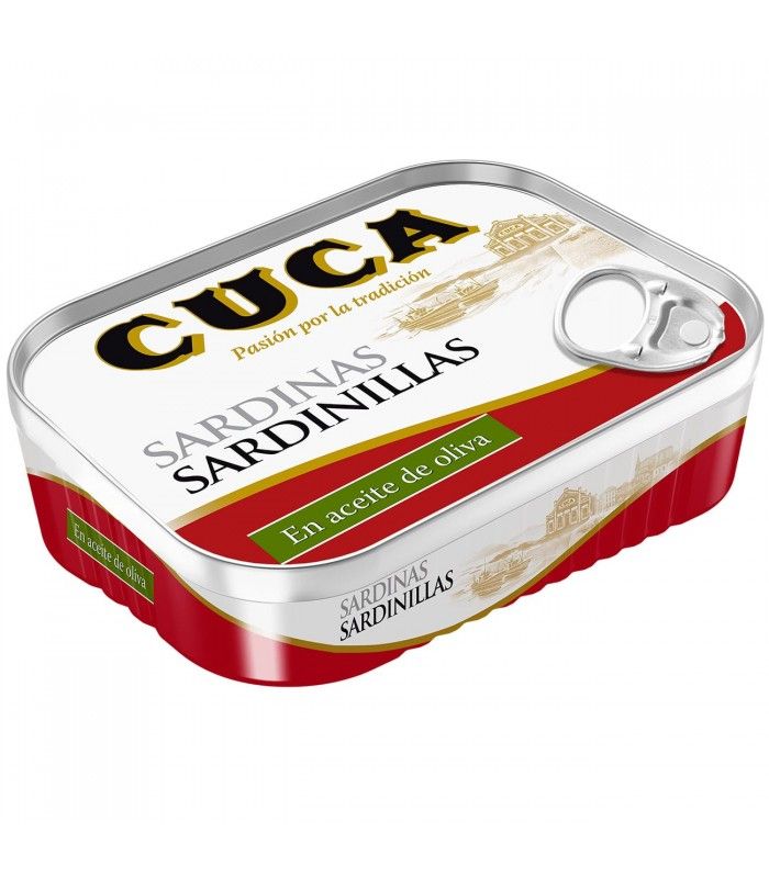 Fillets Cuca Sardines in Olive Oil Lithographed Tin Cuca