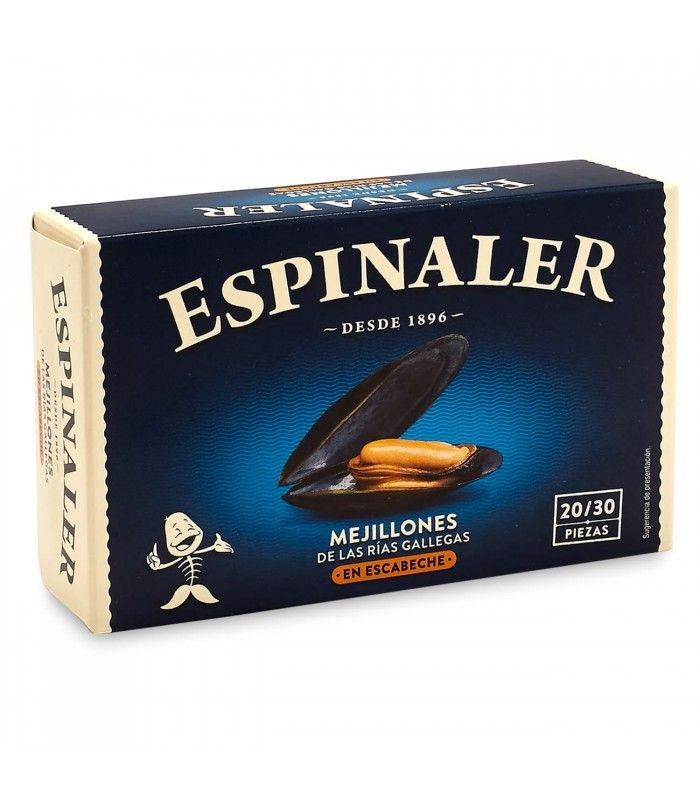 Mejillon en escabeche 20/30 Espinaler
