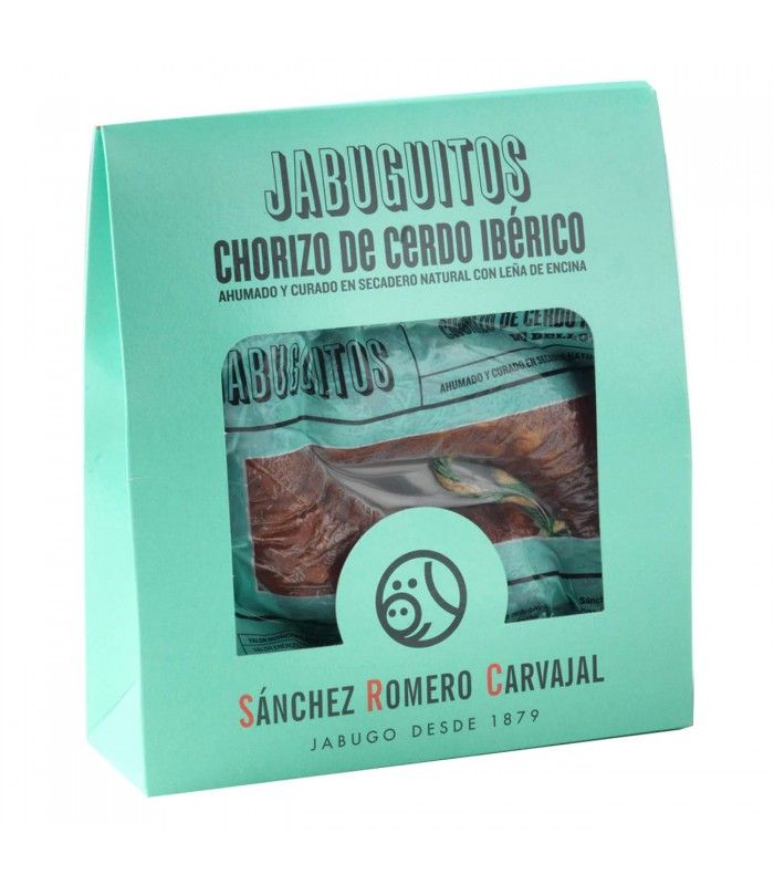 Jabuguitos, Chorizos de Cerdo Ibérico Bellota 100% Sanchez Romero Carvajal