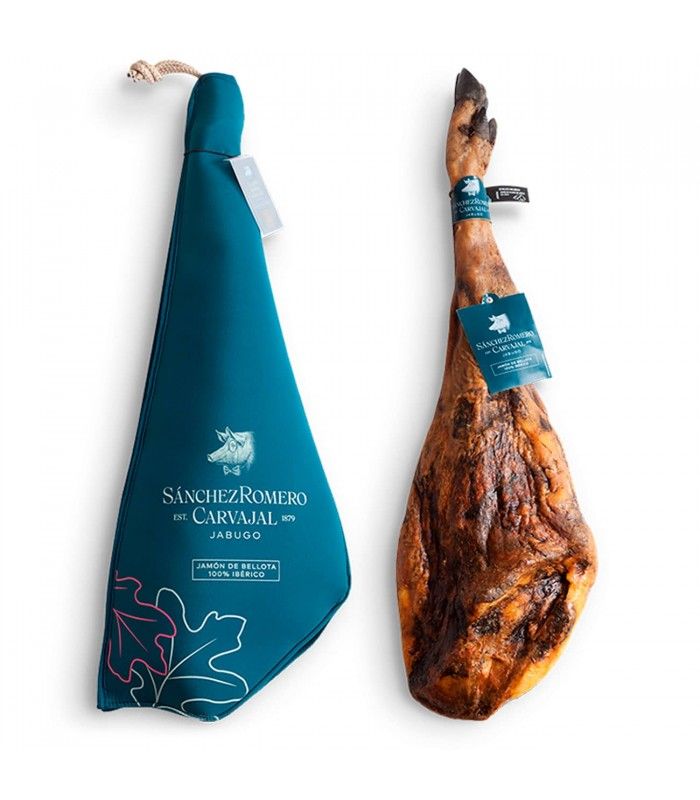 Ham Cinco Jotas 100% Acorn-fed Iberian Ham 8-8.25 kg Sanchez Romero Carvajal