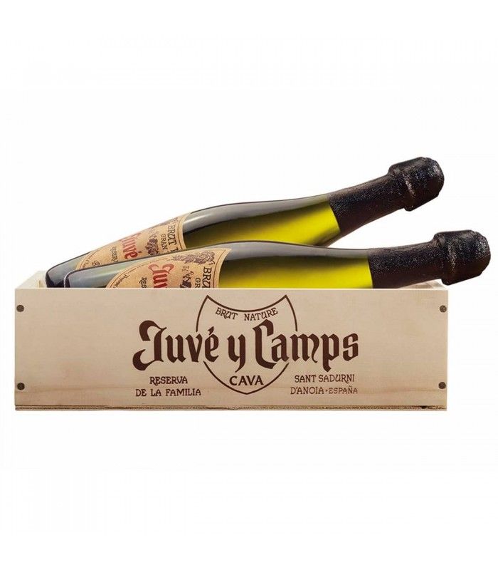 Estuches Especiales y Cajas  Pack 2 Botellas Juve & Camps Reserva de la Familia