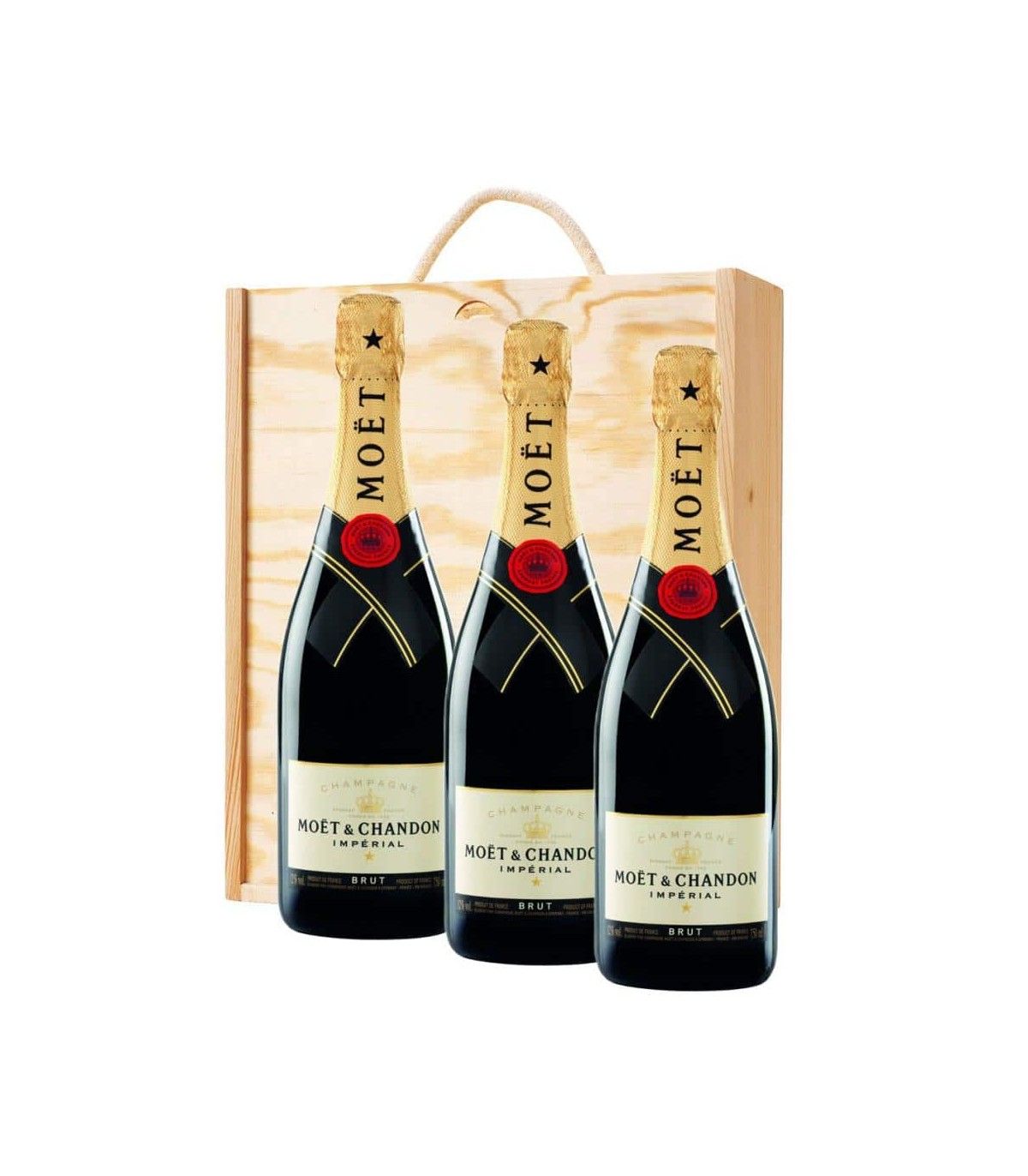 Moet & Chandon Brut Imperial 3 Bottles With Case