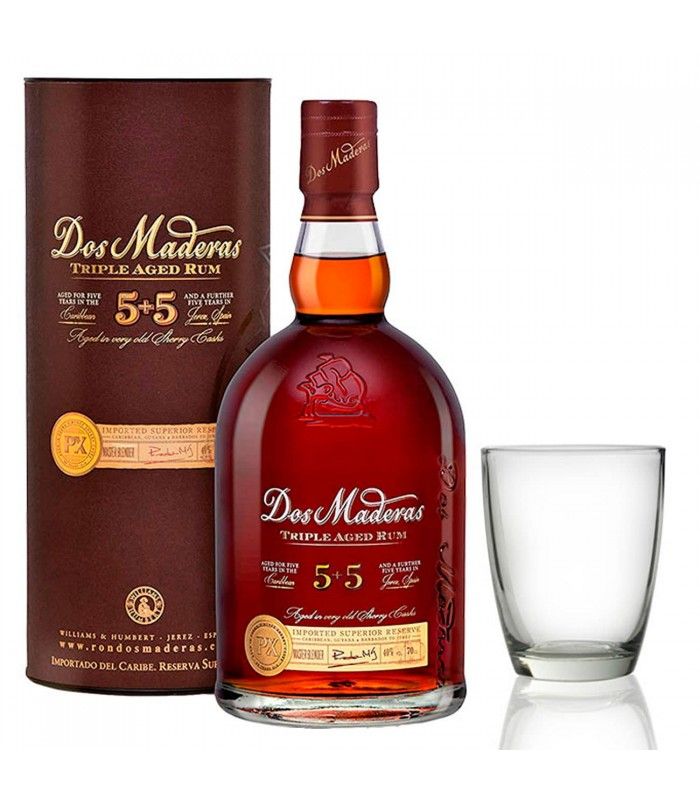 Rum  Rum Dos Maderas 5+5 PX + 1 Glass