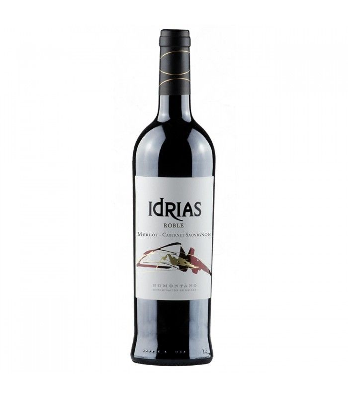 Vino  Idrias roble Merlot Cabernet Ecologico