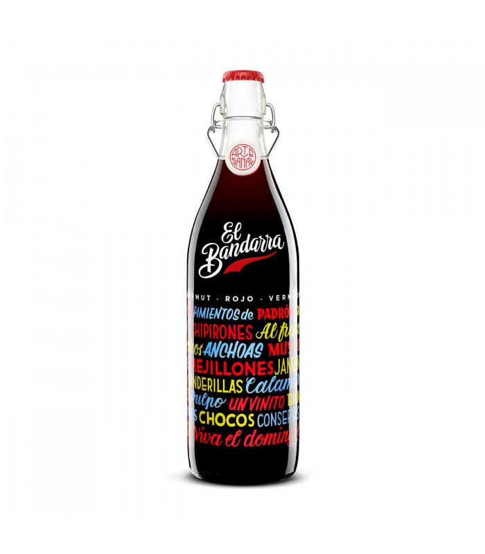 Vermouth and  Appetizers Democratic wines Vermouth El Bandarra Rojo