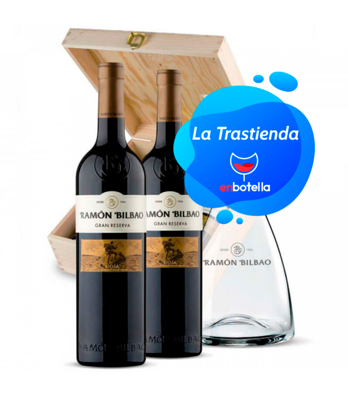 Trastienda Ramón Bilbao Case Ramon Bilbao Gran Reserva + Decanter