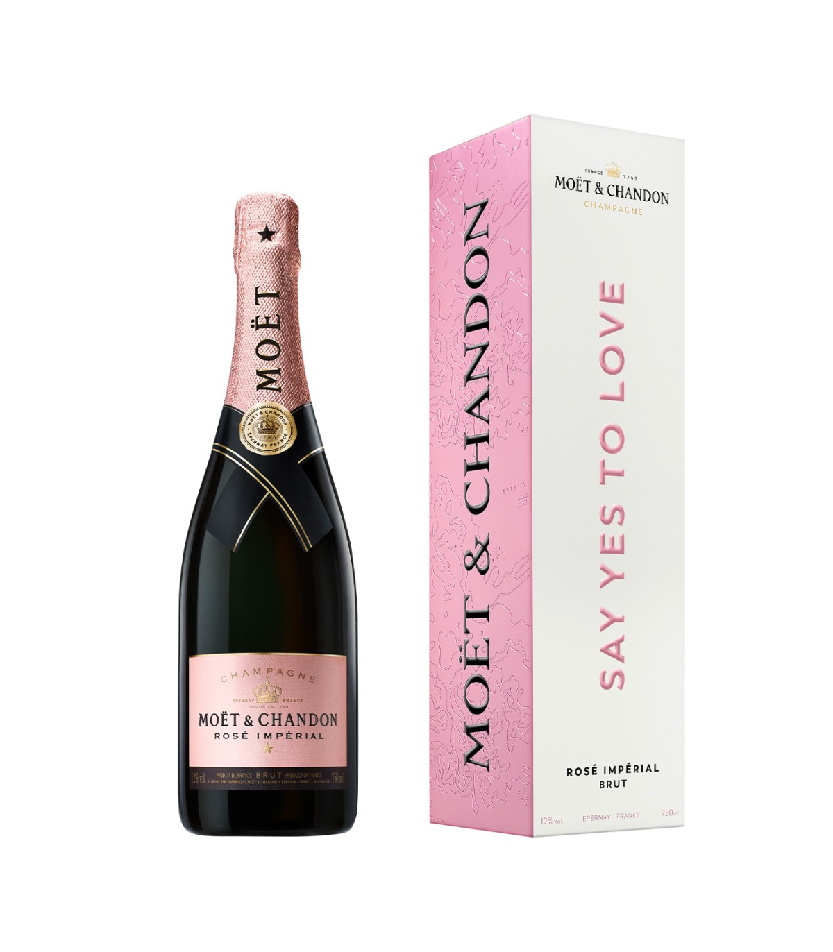 Buy Moet & Chandon : Ice Imperial Rose Champagne online