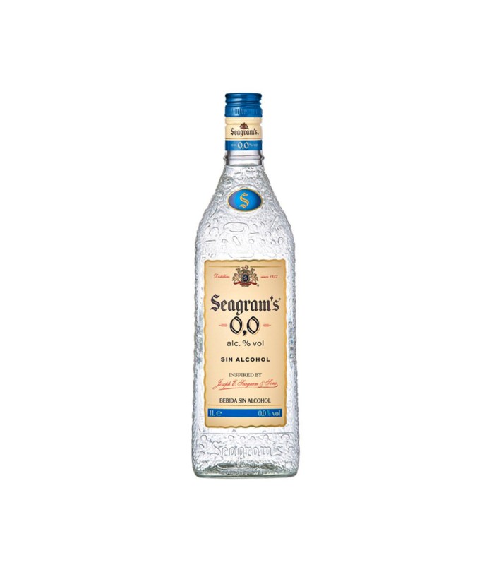 Ginebra  Gin Seagrams 0.0% sin alcohol