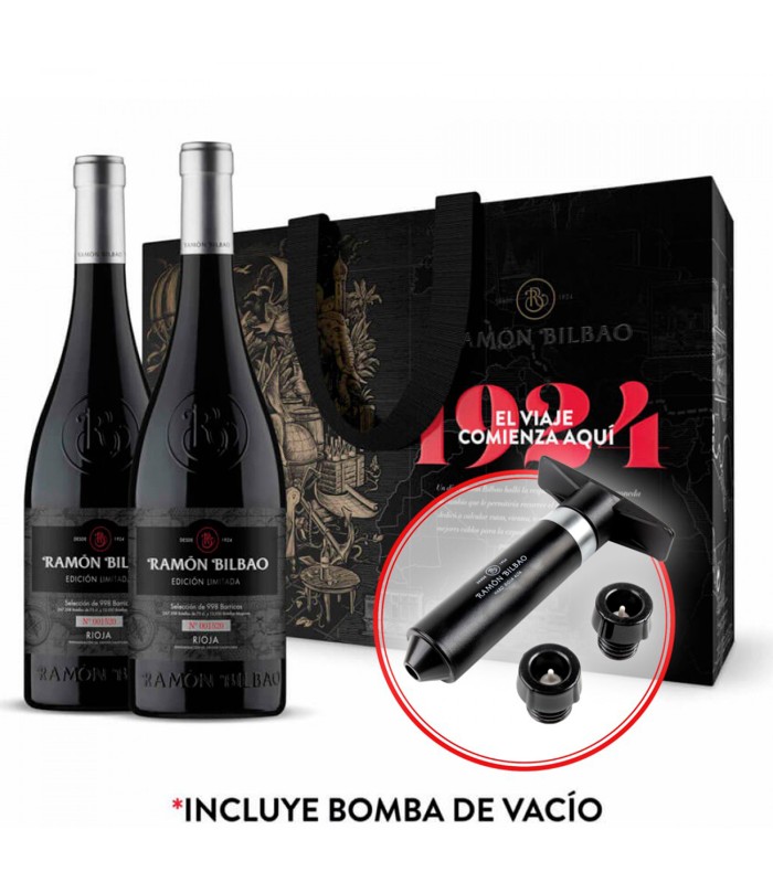 Bundles Ramón Bilbao Case Of Ramon Bilbao Limited Edition + Vacuum Pump