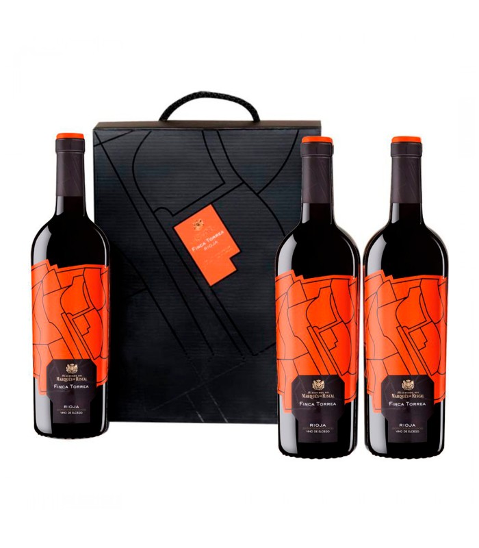 Bundles Marqués de Riscal Finca Torrea Crianza De Marques De Riscal Estuche 3 botellas