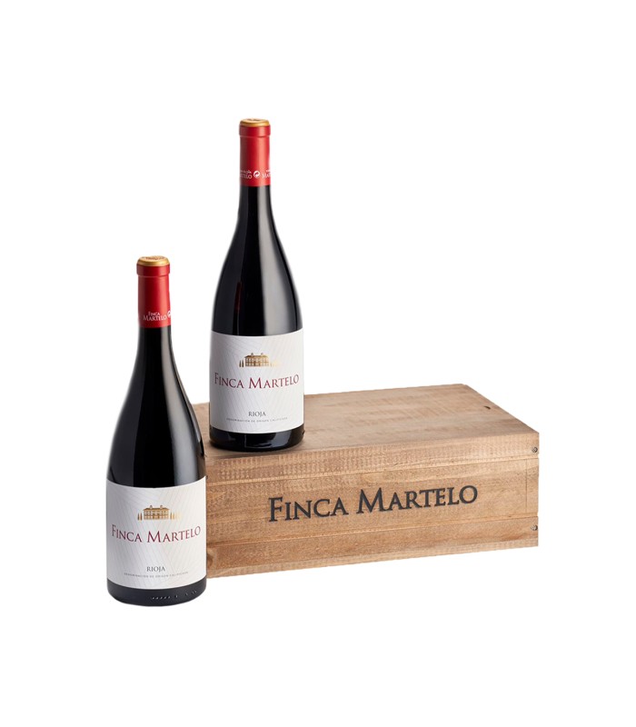 Bundles La Rioja Alta S.A. Martelo Torre De Oña wood pack 2 bottles
