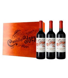 Bundles Marqués de Murrieta Castillo Ygay Gran Reserva 2012 Special Pack 3 bottles on wood case