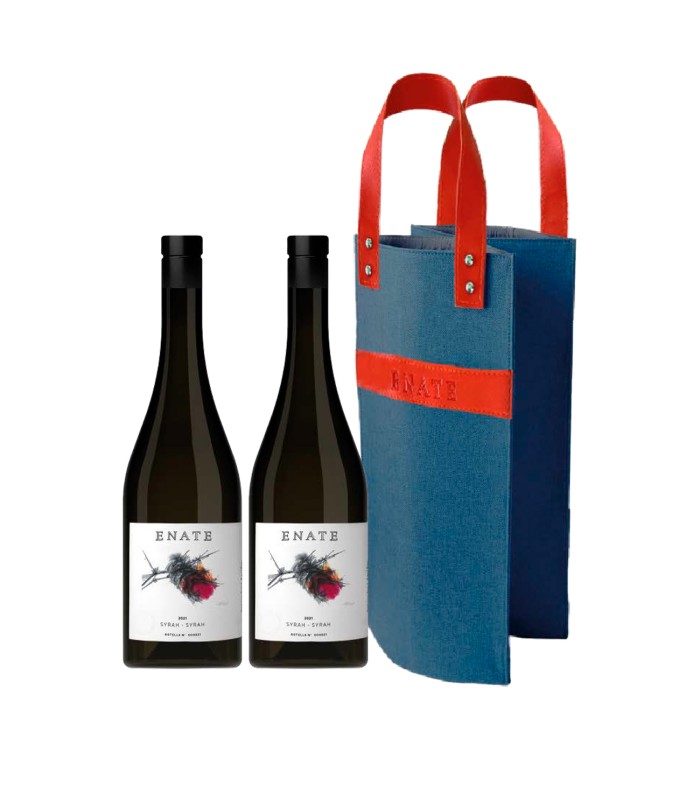 Bundles Enate Enate Syrah - Shiraz 2 botellas Pack Especial Bolsa