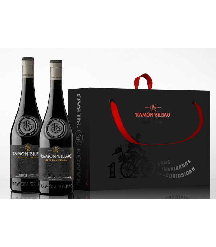 Bundles Ramón Bilbao Ramon Bilbao Edición Limitada crianza Estuche Lujo con 2 botellas