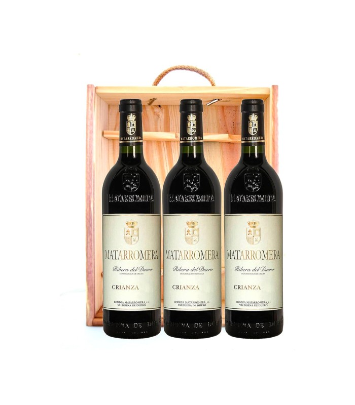 Bundles Matarromera Matarromera Crianza (vertical 3 añadas 18+19+20)  -  pack Especial madera 3 botellas