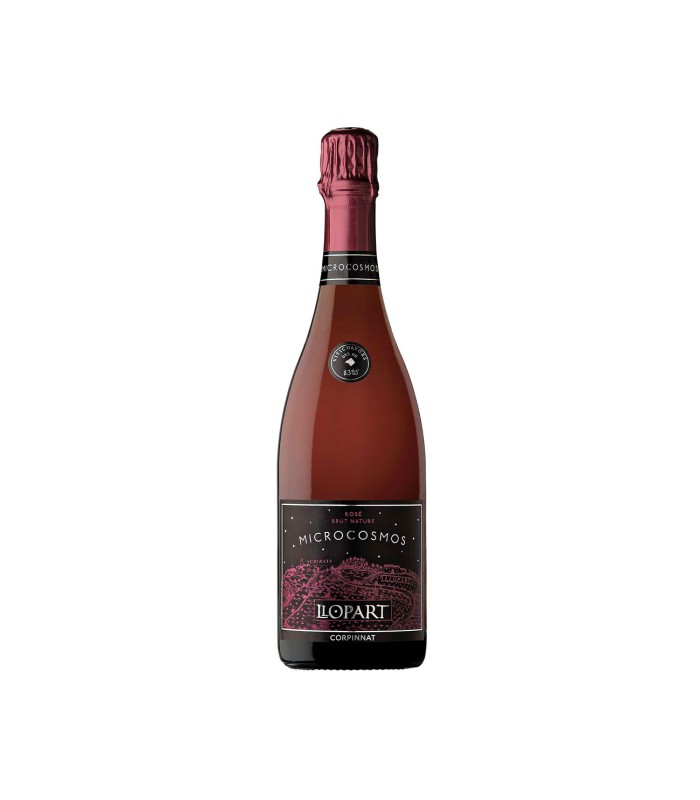 Espumoso Llopart Llopart MICROCOSMOS Rose,  Brut Nature - 75 cl.