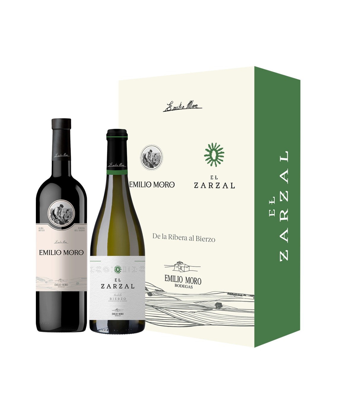 Tinto Emilio Moro Pack De la Ribera al Bierzo  (1 Emilio Moro + El Zarzal)