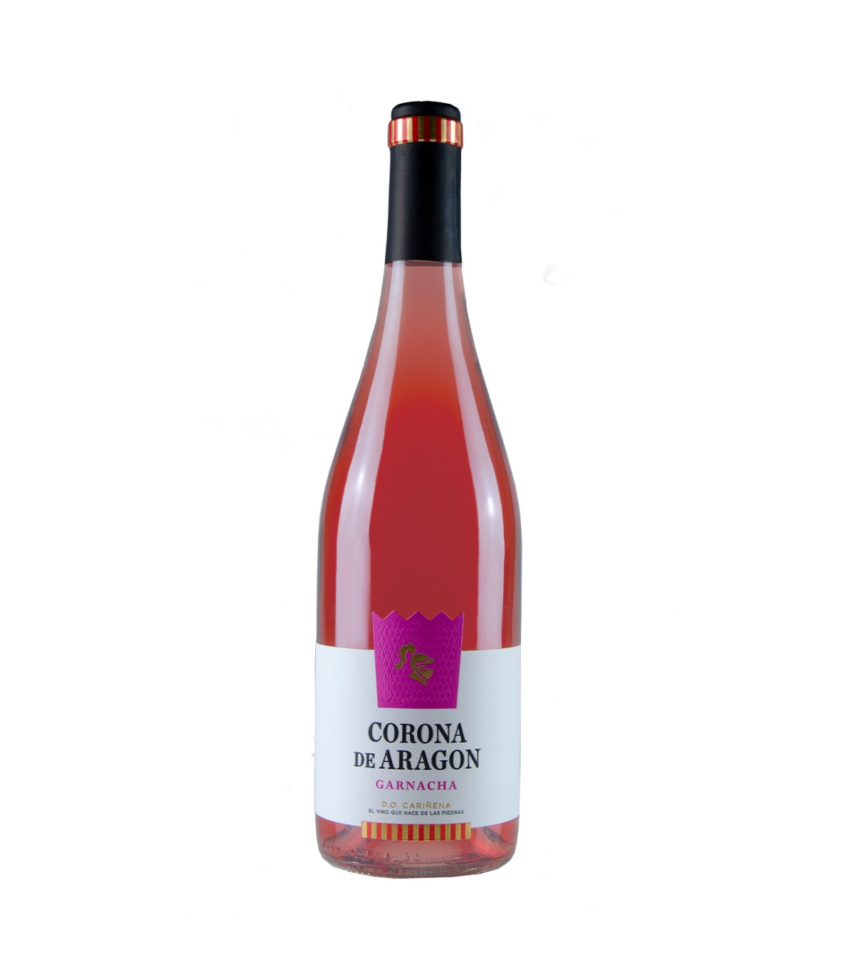 Rosé Wine Grandes vinos y viñedos Corona de Aragon Rosado Joven
